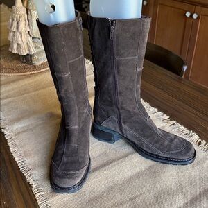 Aquatalia Chocolate Brown Weatherproof Boots